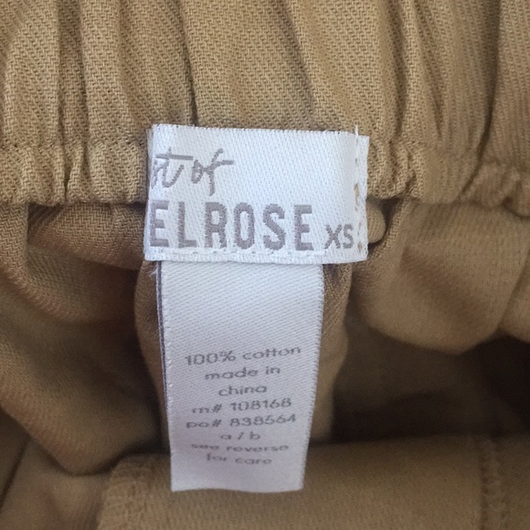 NWT West of Melrose Pleated Khaki Shorts - Picture 4 of 5